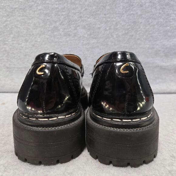 Circus By Sam Edelman Eileen Black Lug Sole  Loafers Size 9 - Picture 4 of 10